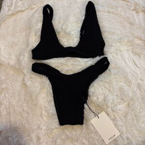 Bond-Eye Australia Scout Crop Bikini Top + Scene Brief Bikini Bottoms